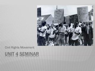 Unit 4 Seminar