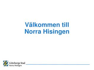 Välkommen till Norra Hisingen