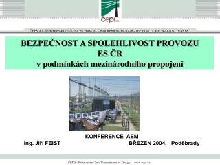 ČEPS – Reliable and Safe Transmission of Energy. ceps.cz