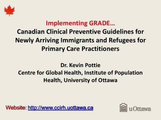 Website: ccirh.uottawa