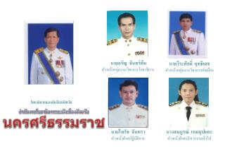 สำนักงาน โยธาธิ การและผังเมืองจังหวัด นครศรีธรรมราช