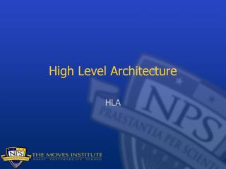 High Level Architecture