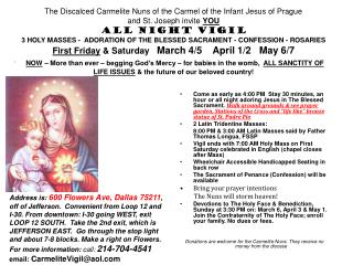 all-night-carmelites-march-april-may-2011