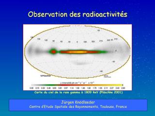 Observation des radioactivités