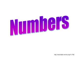 Numbers