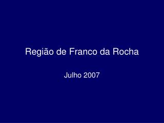 Região de Franco da Rocha