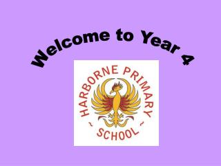 Welcome to Year 4