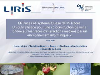 M-Traces et Système à Base de M-Traces