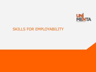 Skills for employability