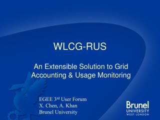 WLCG-RUS