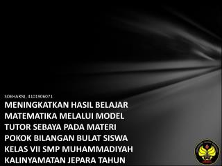 Identitas Mahasiswa