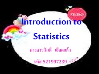 Introduction to Statistics