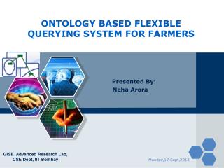 ONTOLOGY BASED FLEXIBLE QUERYING SYSTEM FOR FARMERS