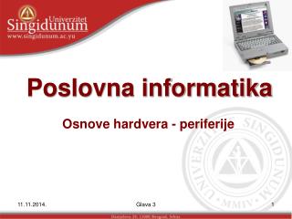 Poslovna informatika