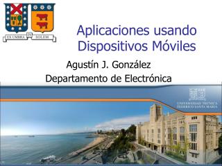 Aplicaciones usando Dispositivos Móviles