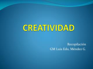 CREATIVIDAD