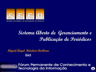 Sistema Aberto de Gerenciamento e Publicação de Periódicos