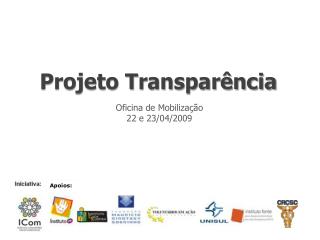 Projeto Transparência