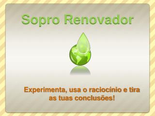 Sopro Renovador