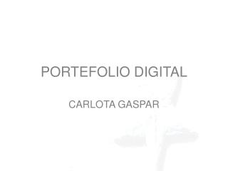 PORTEFOLIO DIGITAL