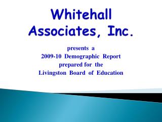 Whitehall Associates, Inc.