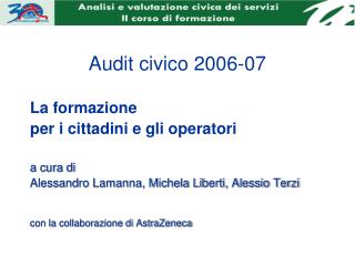 Audit civico 2006-07