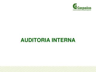 AUDITORIA INTERNA