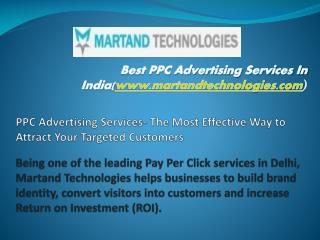 Best PPC advertising services in delhi