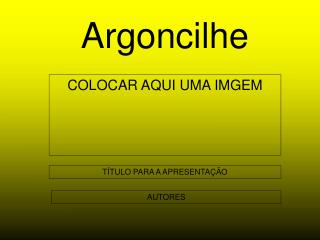 Argoncilhe