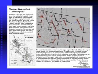 Lop-Sided Population Change in Montana