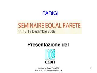 Presentazione del