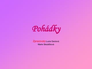 Pohádky