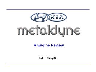 R Engine Review