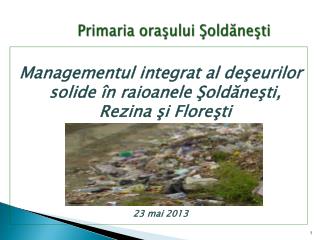 Primaria ora şului Şoldăneşti