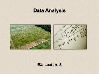 Data Analysis