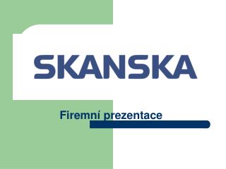 Firemní prezentace