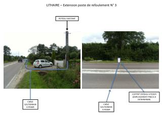 LITHAIRE – Extension poste de refoulement N° 3