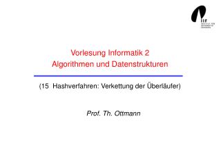 Prof. Th. Ottmann