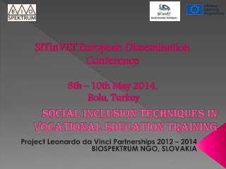 Social inclusion techniques in vocational education training