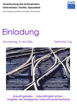 Einladung