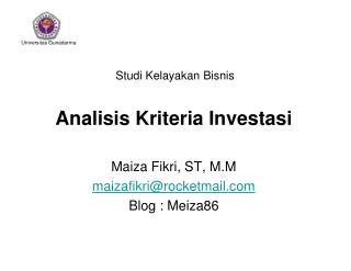 Studi Kelayakan Bisnis