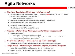 Agito Networks