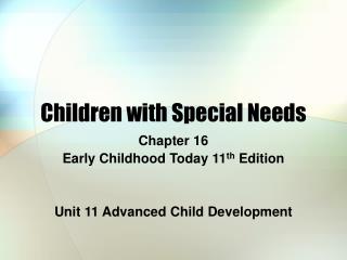 PPT - BEHAVIOR MANAGEMENT OF CHILDREN WITH SPECIAL EDUCATIONAL NEEDS IN ...