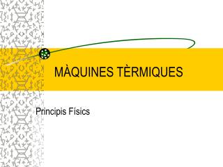 MÀQUINES TÈRMIQUES