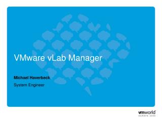 VMware vLab Manager