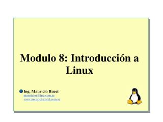 Modulo 8: Introducción a Linux