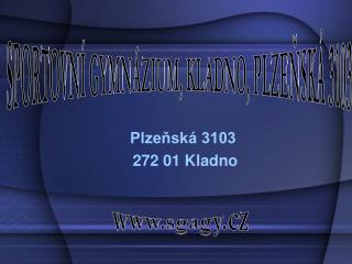 Plzeňská 3103 272 01 Kladno