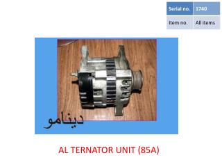 AL TERNATOR UNIT (85A)