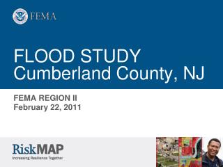FLOOD STUDY Cumberland County, NJ