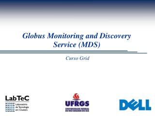 Globus Monitoring and Discovery Service (MDS)